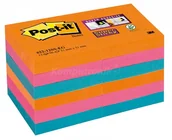 Etykiety samoprzylepne i bloki etykiet - Post-It Super Sticky 622-12SS-EG 47,6x47,6mm 12x90 kart paleta Bangkok - miniaturka - grafika 1