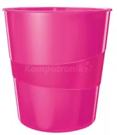Kosze na śmieci - FENIKS Leitz WOW Różowy - miniaturka - grafika 1