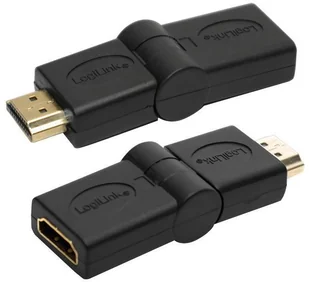 Logilink Adapter kątowy HDMI typ A męski do żeński AH0011 - Adaptery i przejściówki - miniaturka - grafika 3