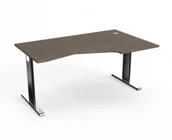 Biurka - WUTEH S.A. Biurko biurowe Smile SL-12 100x160 ) - miniaturka - grafika 1