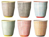 Kubki - Bloomingville Kubki Carla 6 szt. - miniaturka - grafika 1