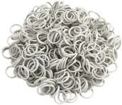 Akcesoria jeździeckie - Gumki do grzywy, białe - miniaturka - grafika 1