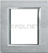 Klawisze i ramki - Bticino Ramka prostokątna anodyzowana 3+3 moduły - Btcino Axolute HA4826CR - miniaturka - grafika 1