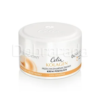 Celia Kolagen przeciwzmarszczkowy krem półtłusty z kozim mlekiem 50ml - Kremy do twarzy - miniaturka - grafika 3