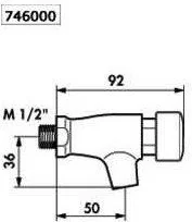 Delabie Tempostop 744000 - Baterie umywalkowe - miniaturka - grafika 2