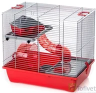 Klatki dla gryzoni - Inter-Zoo Klatka Dla Chomika Gino I Zinc + Tuba - miniaturka - grafika 1