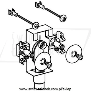 Geberit Zestaw montażowy GIS - Stelaże i zestawy podtynkowe do WC - miniaturka - grafika 2