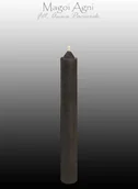 Świece - Magoi Agni Czarna świeca z wosku 9x1,2cm drim05 - miniaturka - grafika 1