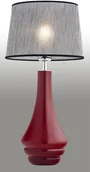 Lampy stojące - Argon Lampa nocna 1X60W E27 AMAZONKA Czerwony/Czarny 3028 - miniaturka - grafika 1