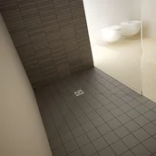 Brodziki prysznicowe - Radaway prostokątna płyta prysznicowa z kratką odpływową 119x89cm 5DK1209, 5K01, - miniaturka - grafika 1