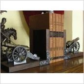 Repliki - akcesoria - Płatnerze hiszpańscy HISTORYCZNE Podpórki do książek Z ARMATAMI - miniaturka - grafika 1