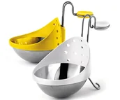 Pozostałe akcesoria kuchenne - Cuisipro Stalowe foremki do gotowania jajej w koszulkach, 2 szt - miniaturka - grafika 1