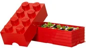 Pojemniki na zabawki - Lego Pojemnik 8 czerwony 40041730 - miniaturka - grafika 1