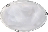 Lampy ścienne - Rabalux Kinkiet PLAFON nowoczesna Oprawa sufitowa LAMPA ścienna ALABASTRO 3202 IP20 Chrom biały - miniaturka - grafika 1