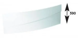 Polysan Evia 160 (prawa) obudowa czołowa 12812 - Obudowy do wanien - miniaturka - grafika 2