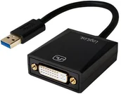 Kable - Logilink Adapter USB 3.0 do DVI UA0232 UA0232 - miniaturka - grafika 1