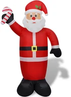 Pozostałe akcesoria świąteczne - vidaXL Nadmuchiwany Święty Mikołaj 240 cm - miniaturka - grafika 1