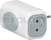 Przedłużacze i rozgałęźniki - Legrand Rozgałęźnik wtyczkowy 2 x 2P+Z z przyciskami wypychającymi wtyczki - Hel - miniaturka - grafika 1