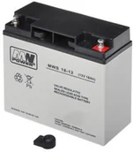 Akcesoria do monitoringu - MW Power AKUMULATOR ŻELOWY 12V/18AH-MWS - miniaturka - grafika 1