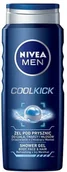 Żele pod prysznic dla mężczyzn - Nivea FOR Men Cool Kick Żel pod prysznic 500ml - miniaturka - grafika 1