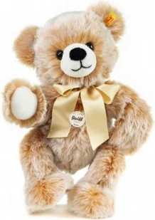 Steiff Bobby Schlenker-Teddybär - 40 cm - miś pluszowy z kokardką - przytulanka dla dzieci - miękki i nadający się do prania - brązowy zaostrzony (013515) 013515 - Maskotki i pluszaki - miniaturka - grafika 2