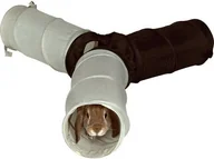 Akcesoria dla gryzoni - Trixie TX-62791 TUNEL DLA KRÓLIKA 18x47cm (POTRÓJNY) - miniaturka - grafika 1