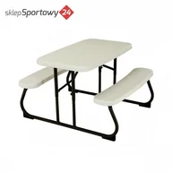 Stoły ogrodowe - LIFETIME STÓŁ PIKNIKOWY DLA DZIECI SKŁADANY 83X48 CM MIGDAŁ 280094 / - miniaturka - grafika 1