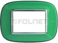 Klawisze i ramki - Bticino Ramka owalna tworzywo 3 moduły - Btcino Axolute HB4803DA - miniaturka - grafika 1