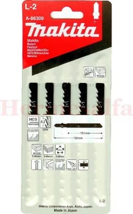 Makita brzeszczotY DO WYRZYNAREK L-2 HCS 101mm A-86309 - Brzeszczoty - miniaturka - grafika 2