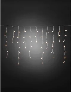 Konstsmide 2741-103 lampki świąteczne LED, zewnętrzne (IP44), 24 V, 96 diody, światło białe ciepłe, przezroczysty kabel - Pozostałe oświetlenie - miniaturka - grafika 2