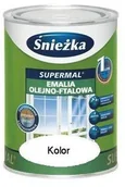 Farby olejne i specjalne - Śnieżka Farba Supermal Seledynowy 0,8 L - miniaturka - grafika 1