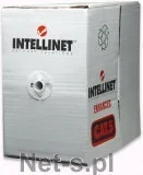 Intellinet kabel instalacyjny skrętka UTP 4x2 kat. 5e drut CCA 305 m szary 362320 - Kable miedziane - miniaturka - grafika 7