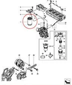 Części i akcesoria do maszyn rolniczych - CNH FILTR PALIWA NEW HOLLAND 84515360 - miniaturka - grafika 1