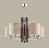 Lampy sufitowe - Jupiter BOSTON CHROM VENGE 5 zwis - Żyrandol/ lampa wisząca 5x E27 (max 60W) 127 (1270-BT5) - miniaturka - grafika 1