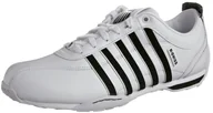 Buty sportowe męskie - K-Swiss ARVEE 1.5 sportowe white / czarny 02453 - miniaturka - grafika 1