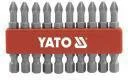 YATO Końcówki wkrętakowe ph2x50 mm, kpl. 10 szt. YT-0478 - Bity - miniaturka - grafika 2