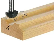 Frezy - Festool Frez do wgłębień półokrągłych, HW S8 R4 490983 - miniaturka - grafika 1