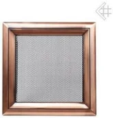 Akcesoria kominkowe - Kratki.pl Kratka kominkowa galwanizowana Oskar miedziana 17x17 6674-898A9_201302 - miniaturka - grafika 1