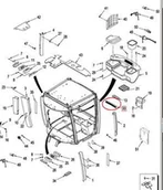 Części i akcesoria do maszyn rolniczych - CNH FILTR KABINY NEW HOLLAND 87408613 - miniaturka - grafika 1