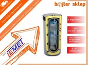 Zasobniki i wymienniki - Lemet Zbiornik higieniczny SPIRO 300L/4 2w 2 WĘŻOWNICE BUFOR WYSYŁKA POBRANIOWA GRATIS - miniaturka - grafika 1