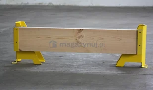 Stalowa osłona z uchwytem na belkę ochronną - Wyposażenie miejsc publicznych - miniaturka - grafika 3