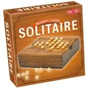 Tactic Wooden Classic - SOLITAIRE 14025 - Gry planszowe - miniaturka - grafika 2