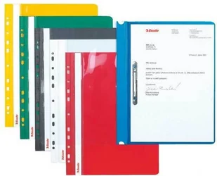 Esselte Skoroszyt A4 wpinany 13583 op.10 - biały - Teczki i skoroszyty - miniaturka - grafika 2