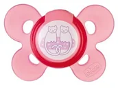 Smoczki do butelek - Chicco Smoczek kauczukowy Physio Comfort 4m+ 1 szt. kolor różowy 00072803110000 - miniaturka - grafika 1