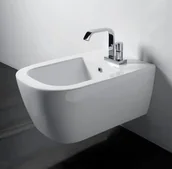 Bidety - Galassia Meg11 Bidet wiszący 55x35cm, biały 5412 - miniaturka - grafika 1