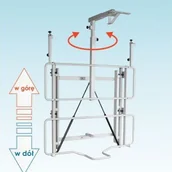 Akcesoria do tablic - AVTEK Uniwersalny Statyw z wysięgnikem do projektora uVisRw50 - miniaturka - grafika 1
