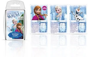 Winning Moves MOVES TOP TRUMPS Gra Karciana Frozen - Gry karciane - miniaturka - grafika 2