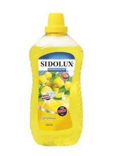 Sidolux Płyn uniwersalny 1 l / cytryna - Środki do podłóg i mebli - miniaturka - grafika 2