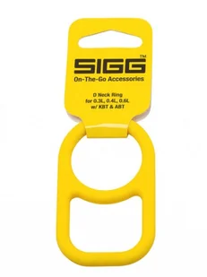 Sigg Uchwyt D-Neck Ring Żółty 8452.50 - Kubki dla dzieci - miniaturka - grafika 3