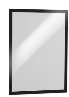 Durable 488101 rama magnetyczna Duraframe A5 dużym opakowaniu, 236 X 174 MM, woreczek 10 sztuk czarna, czarny A3 488301 - Ramki na zdjęcia - miniaturka - grafika 3